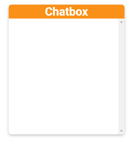 A chat windows created with Svelte components 