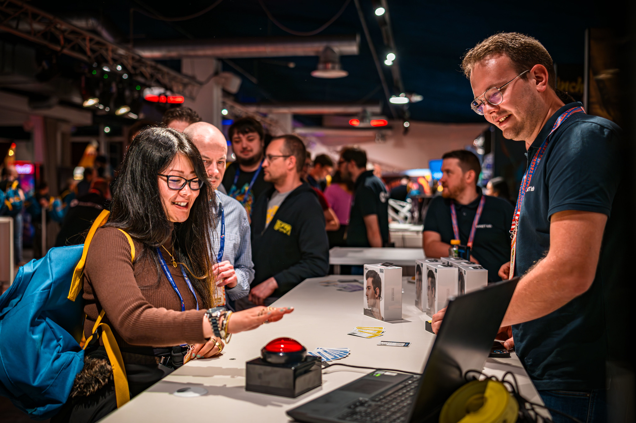 dotNET lab was present with a booth 